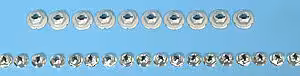1968-1968 Corvette Trim & Emblem Speed Nut Kit