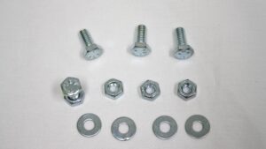1963-1967 Corvette Rear Exhaust Panel Bolt & Nut Kit
