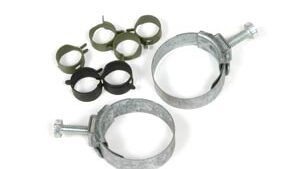1967-1967 Corvette Fuel Line Hose Clamp Kit (427 Tripower)