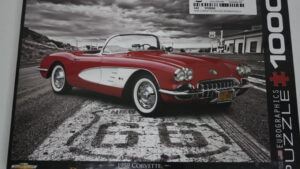 - Corvette 1959 CORVETTE DRIVING DOWN PUZZLE
