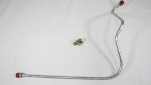 1966-1966 Corvette Steel Fuel Line - Pump to Carburetor 390 HP OM (Original metal)