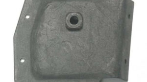 1968-1968 Corvette Seat Belt RH Outer Reinforcement (Has 7/16-20 Weld Nut)