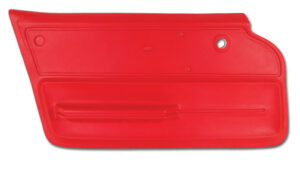 1965-1966 Corvette LH Convertible Standard Door Panel (Red)
