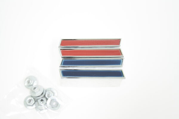 1961-1961 Corvette Fender Side Bar Set (4 Pcs)