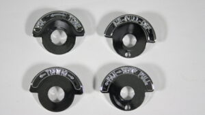 1965-1967 Corvette Dash Bezel Set without AC (4 Pcs)