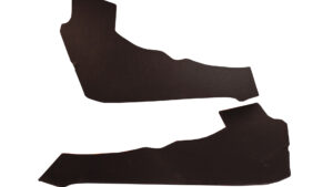1963-1963 Corvette Coupe Quarter Panel - Pair (Red)