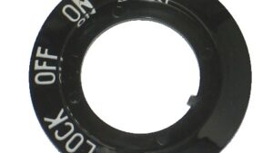 1957-1957 Corvette Ignition Bezel without Chrome Back Plate