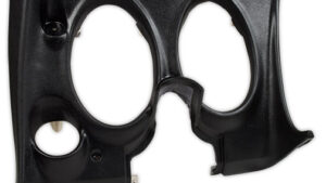 1969-1969 Corvette Lower LH Dash Pad (Black)