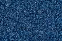 1973-1975 Corvette Front Carpet Set Cut Pile with Pad (Dark Blue-Royal Blue)