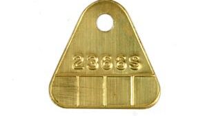 1956-1956 Corvette Carburetor Tag 1X4 2366S
