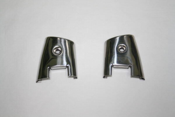 1958-1959 Corvette Door End Cap with Hole (Pair)