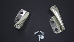 1963-1963 Corvette Coupe Pinchwelt Cap Kit (2 Hole) (Caps & Screws)