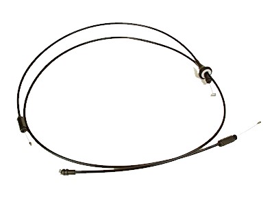 【THE MOZZ】Wafer Cable Hood Setup Hood Release Cable, w/Chrome Knob | Moss Motors