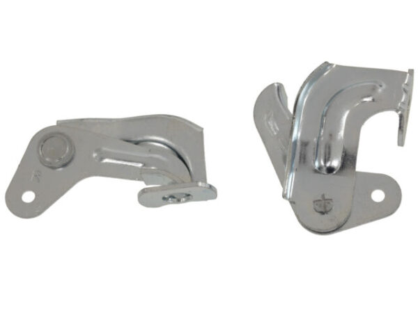 1956-1962 Corvette Door Handle Push Button Lever Pair