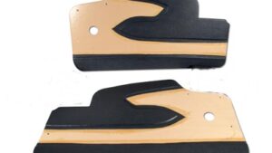 1958-1958 Corvette Door Panel Assembly - Pair without Upper Support
