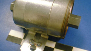 1962-1962 Corvette Fuel Filter GF-90 (Silver with Red Silkscreen)