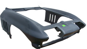 1967-1967 Corvette Front End Door-to-Door (Press Molded) Assembled