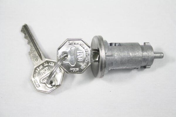 1966-1966 Corvette Ignition Cylinder with Keys (Correct)