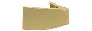 1963-1967 Corvette Bond Strip Front Lower Valance to Parking Light Panel RH (Press Molded)