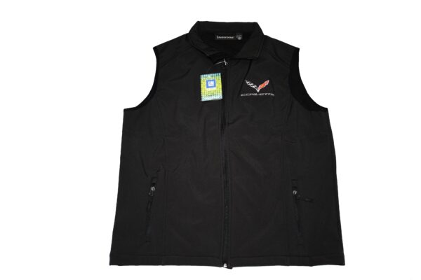 2014-2018 Corvette C7 WORK WEAR VEST BLACK LARGE 2014-