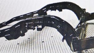 1965-1967 Corvette Rear Frame Assembly #2 Crossmember