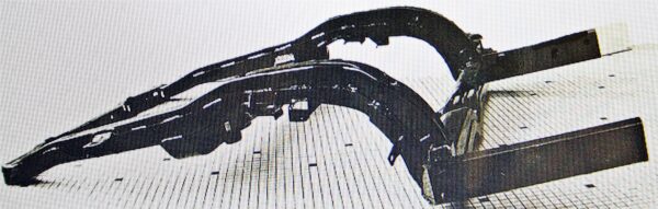 1965-1967 Corvette Rear Frame Assembly #2 Crossmember