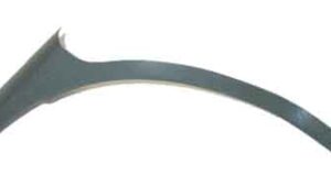 1963-1967 Corvette Bond Strip Park Light Panel at Wheel Opening RH (Press Molded)