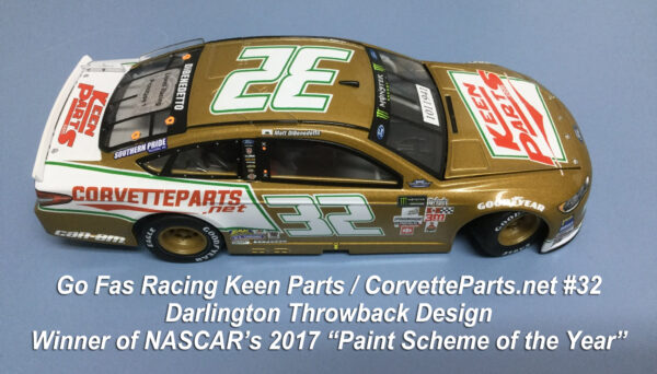 2017-2017 Corvette MATT DIBENEDETTO 2017 1:24 SCALE DIE CAST
