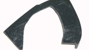 1963-1967 Corvette Headlight Bond Strip Outer Opening LH (Press Molded)