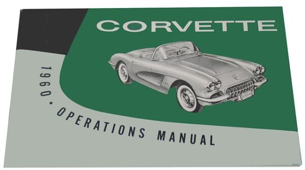 1960-1960 Corvette 1960 Owner's Manual