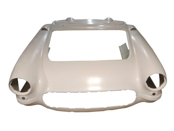 1956-1957 Corvette Front End Door-to-Door with Cowl (Hand Laid)