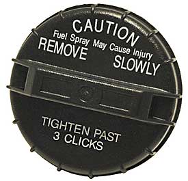Gas Cap (Replacement) (Black Plastic) (180074) – Keen Parts