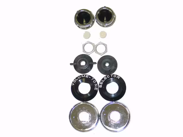 1959-1960 Corvette Radio Knob Tone and Spacer Kit