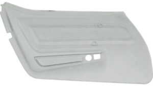 1976-1976 Corvette LH Door Panel without Trim (White)
