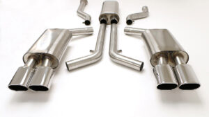 1996-1996 Corvette 2.5 inch Exhaust System Quad Tip 4.5 inch (LT-4)