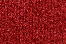 1992-1992 Corvette Coupe Full Carpet Set Cutpile Poly Back with Pad (Flame Red) (1 Rear Compartment)