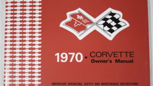 1970-1970 Corvette 1970 Owner's Manual