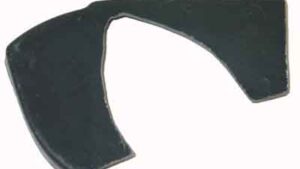 1963-1967 Corvette Headlight Bond Strip Inner Opening LH (Press Molded)