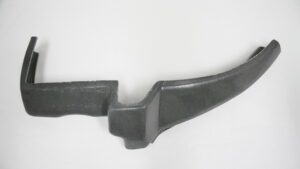 1964-1967 Corvette Bonding Strip Vertical for Rear Quarter Panel RH (Press Molded)