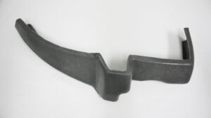 1964-1967 Corvette Bonding Strip Vertical for Rear Quarter Panel LH (Press Molded)