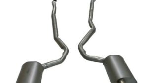 1973-1973 Corvette 2-1/2 inch Welded Muffler Exhaust Kit