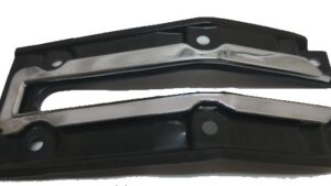 1967-1967 Corvette PK-BRAKE CONSOLE CHROME TRIM W/METAL REINFORCEMENT 67