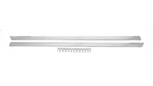 1962-1962 Corvette ROCKER MOULDING (PAIR) WITH CLIPS