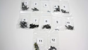 1968-1968 Corvette SCREW KIT INTERIOR TRIM CAMARO COUPE 1968 (78 PCS)
