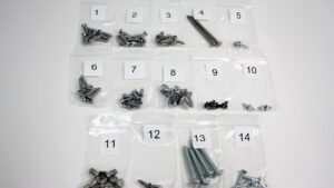 1966-1966 Corvette SCREW KIT INTERIOR - CHEVELLE CONV 1966
