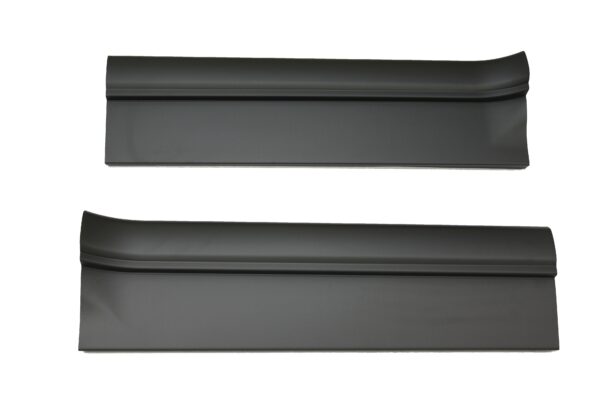 2005-2011 Corvette Sill Protector Black Plain without Logo (pair)
