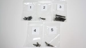 1968-1968 Corvette SCREW KIT EXT. TRIM CAMARO 1968 (15 PCS)