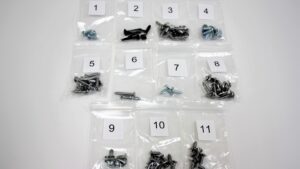 1971-1971 Corvette SCREW KIT, INTERIOR TRIM CHEVELLE-MALIBU COUPE 1971 (76 PCS)