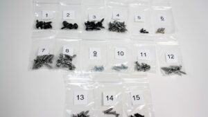 1969-1969 Corvette SCREW KIT INTERIOR TRIM CAMARO CPE 1969 (89 PCS)