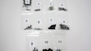 1970-1970 Corvette SCREW KIT, INTERIOR TRIM CHEVELLE-MALIBU COUPE 1970 (75PCS)